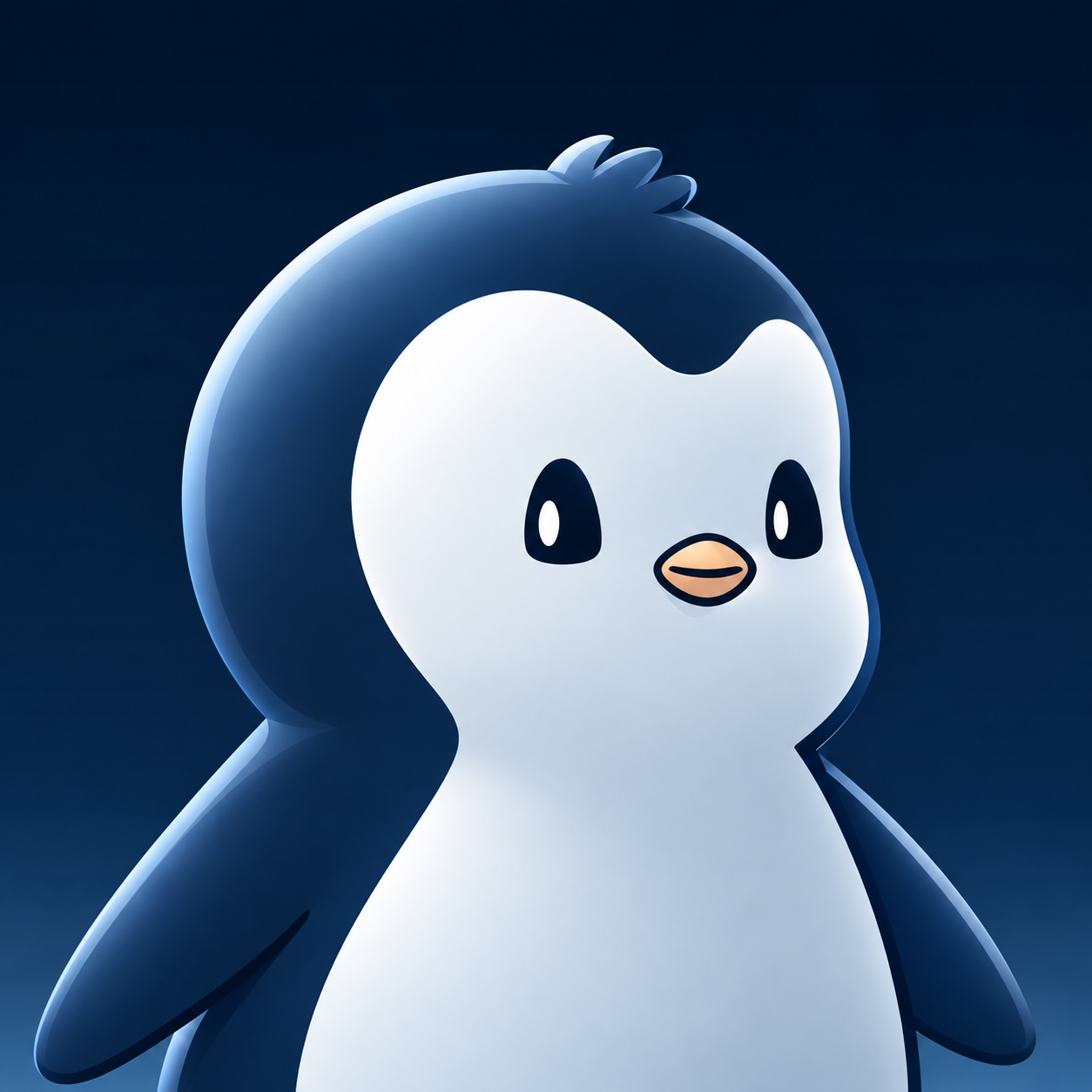 Portrait of ARCPENG, the mascot of ARC